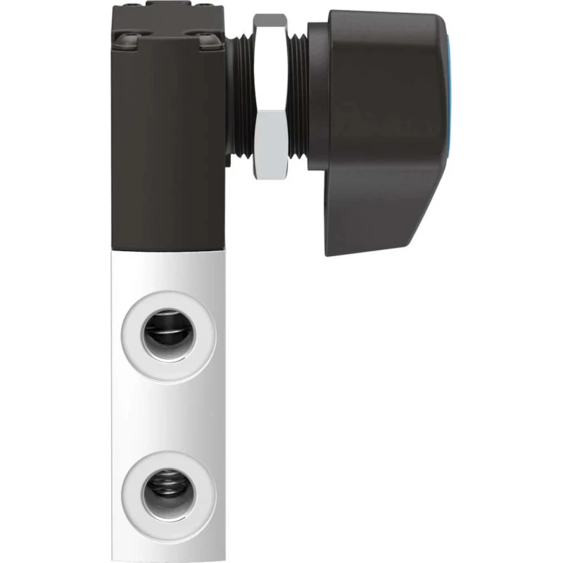 Festo Twist Selector Pneumatic Manual Control Valve VHEF Series G 1/8 Thread Aluminium Alloy Body 10 bar VHEF-EST-M32-M-G18