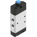 Festo Plunger Pneumatic Manual Control Valve 5/2, 5 Ports, G 1/8 Thread, Aluminium Alloy Body, Operating VMEF-SC-M52-M-G18