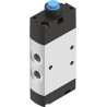 Festo Plunger Pneumatic Manual Control Valve 5/2, 5 Ports, G 1/8 Thread, Aluminium Alloy Body, Operating VMEF-SC-M52-M-G18