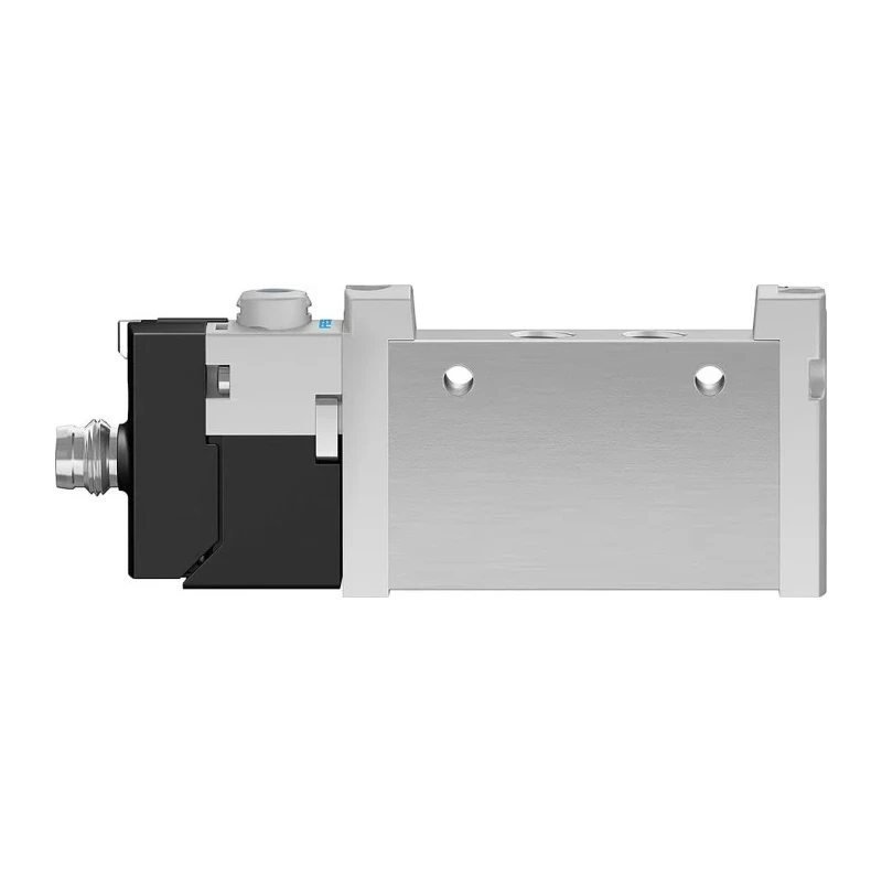 Festo Pneumatic 5/2 Solenoid Valve M7 Port Size 24V DC Aluminium Alloy Body VUVG-L10-M52-MT-M7-1R8L
