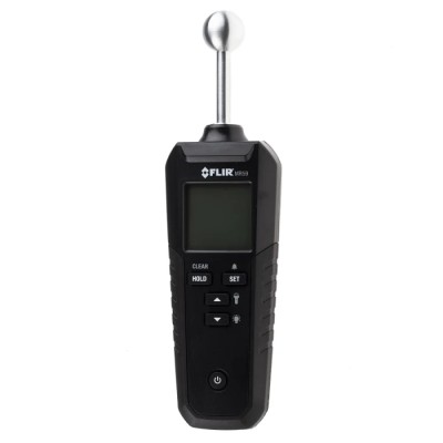 FLIR Professional Moisture Meter with LCD Backlight Display Battery-Powered 40h Battery Life MR59