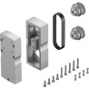 Festo Mounting Equipment IP40 for Electric Linear Actuators, Optimised Gear Ratio 1:1, Max Speed 5000rpm EAMM-U-70-D40-60P-96