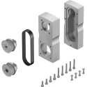 Festo Mounting Equipment IP40 for Electric Linear Actuators, Optimised Gear Ratio 1:1, Max Speed 5000rpm EAMM-U-70-D40-60P-96