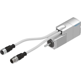 Festo EMMS-ST Series Hybrid Stepper Motor 48V, 0.09Nm Torque, 1.8° Step Angle, 5mm Shaft Diameter EMMS-ST-28-L-SEB