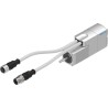 Festo EMMS-ST Series Hybrid Stepper Motor 48V, 0.09Nm Torque, 1.8° Step Angle, 5mm Shaft Diameter EMMS-ST-28-L-SEB
