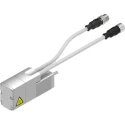 Festo EMMS-ST Series Hybrid Stepper Motor 48V, 0.09Nm Torque, 1.8° Step Angle, 5mm Shaft Diameter EMMS-ST-28-L-SEB