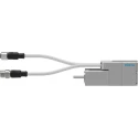 Festo EMMS-ST Series Hybrid Stepper Motor 48V, 0.09Nm Torque, 1.8° Step Angle, 5mm Shaft Diameter EMMS-ST-28-L-SEB