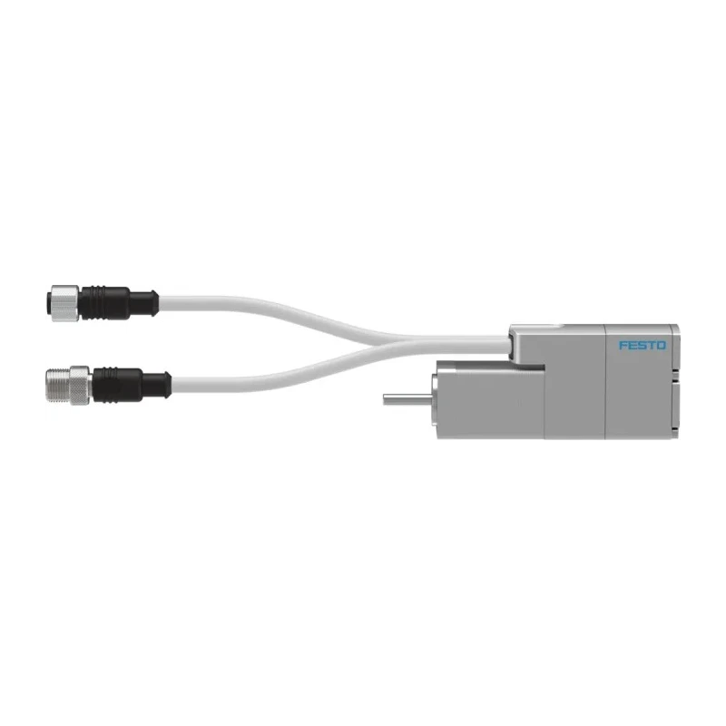 Festo EMMS-ST Series Hybrid Stepper Motor 48V, 0.09Nm Torque, 1.8° Step Angle, 5mm Shaft Diameter EMMS-ST-28-L-SEB