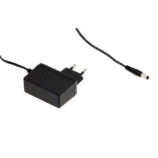 MEAN WELL AC/DC Adapter Type C Plug 264V AC Input 800mA Output 15V DC GSM12E15-P1J