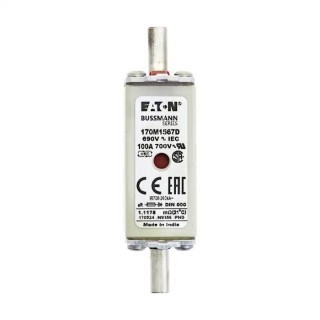 Eaton 100A High Rupture Capacity Centred Tag Fuse NH000 690V Bussmann Series NH000