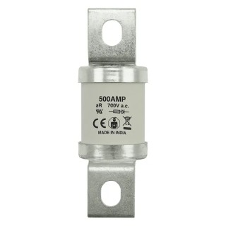 Eaton 500A British Standard High-Speed Fuse MMT 690V AC/DC, 85 mm Fixing Centres 500MMT