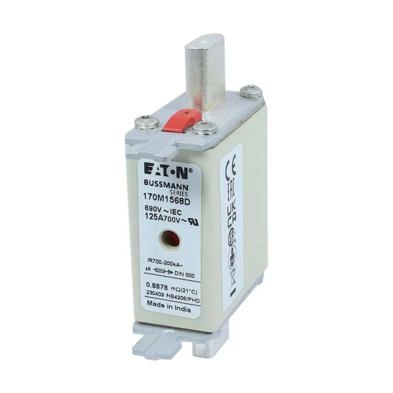Eaton 125A High-Speed Centred Tag Fuse NH000 690V NH000