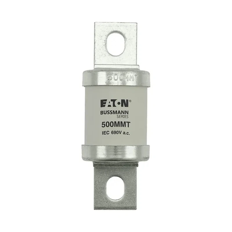 Eaton 500A British Standard High-Speed Fuse MMT 690V AC/DC, 85 mm Fixing Centres 500MMT