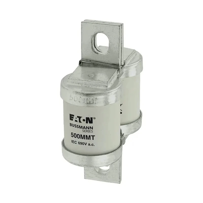 Eaton 500A British Standard High-Speed Fuse MMT 690V AC/DC, 85 mm Fixing Centres 500MMT