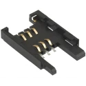 Amphenol Communications Solutions 2.54 mm Pitch 6 Way Surface Mount SIMM Memory Socket 1kV 10A 7111S1615A01LF