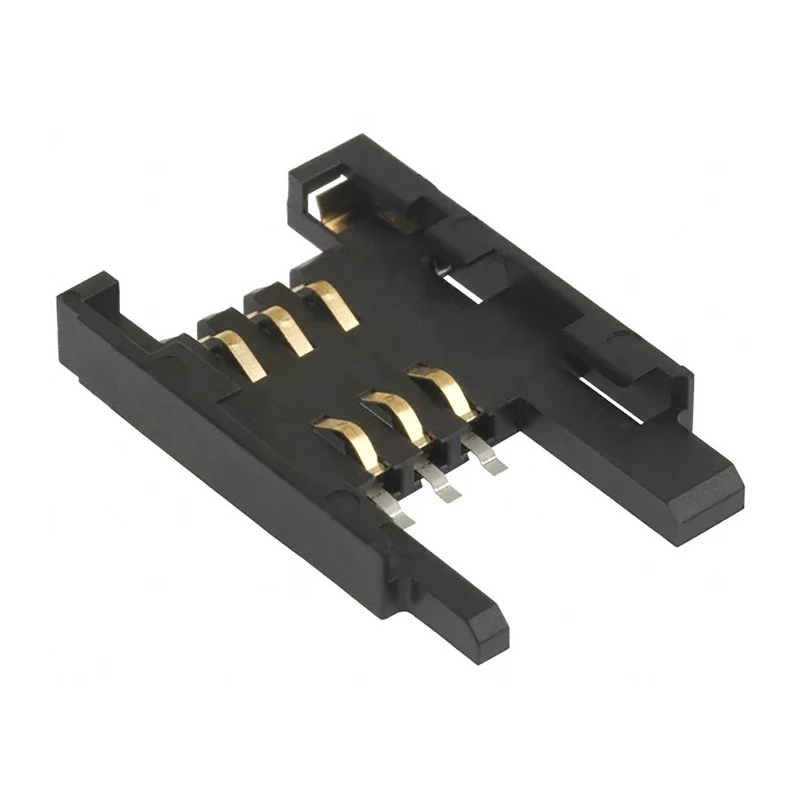 Amphenol Communications Solutions 2.54 mm Pitch 6 Way Surface Mount SIMM Memory Socket 1kV 10A 7111S1615A01LF