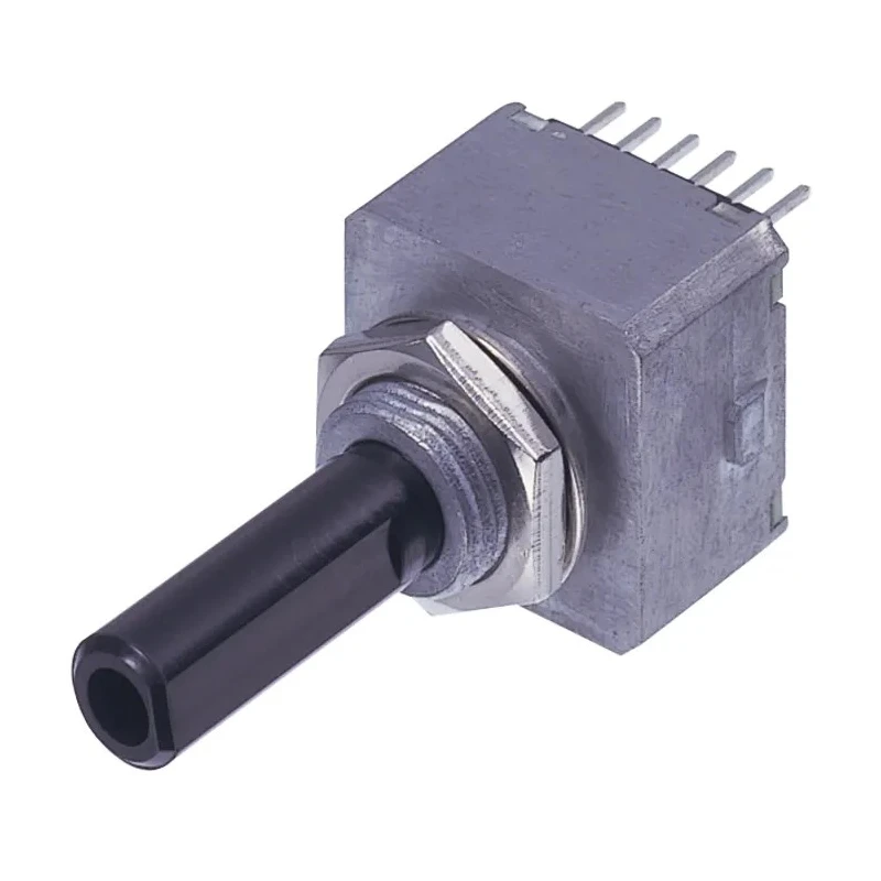 Nidec Components 5V DC 25 PPR Pulse Optical Encoder with 6 mm Flat Shaft, Through Hole, Wire REC16A25-201-C