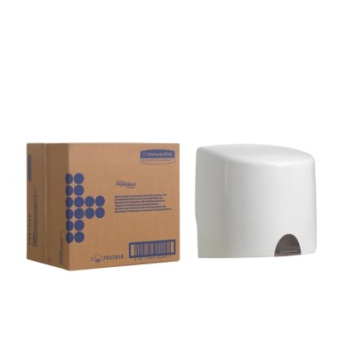 Aquarius Manual White Plastic Wall Mounting Paper Towel Dispenser 276mm Width 330mm Height 224mm Depth 7017