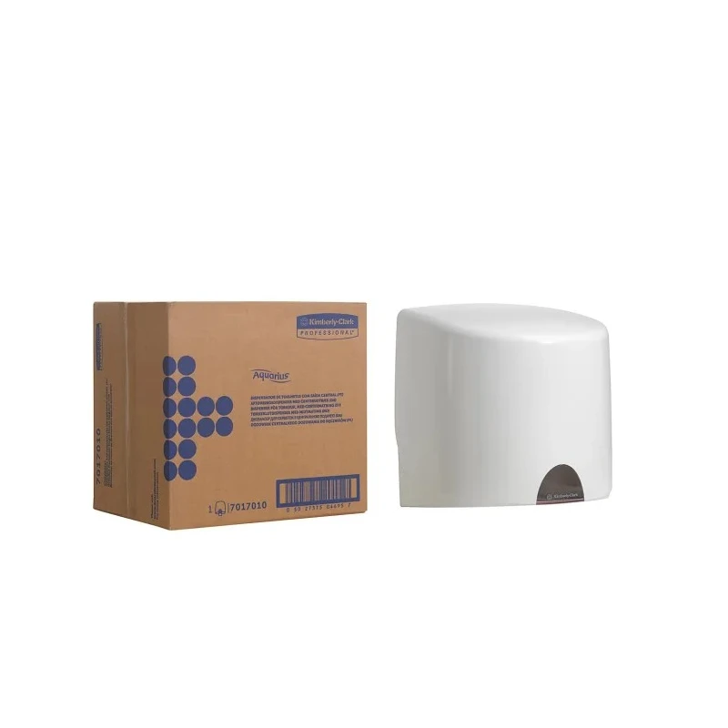 Aquarius Manual White Plastic Wall Mounting Paper Towel Dispenser 276mm Width 330mm Height 224mm Depth 7017