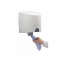 Aquarius Manual White Plastic Wall Mounting Paper Towel Dispenser 276mm Width 330mm Height 224mm Depth 7017