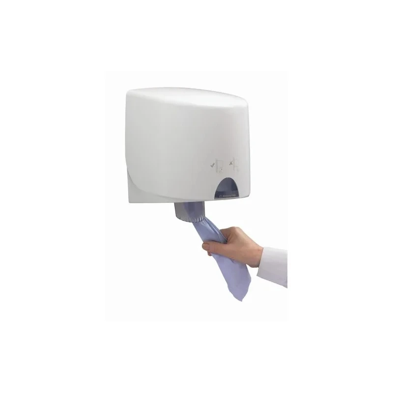 Aquarius Manual White Plastic Wall Mounting Paper Towel Dispenser 276mm Width 330mm Height 224mm Depth 7017