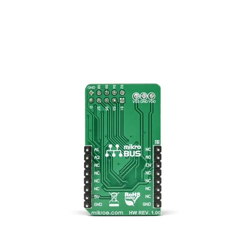 MikroElektronika Communication & Wireless Development Tool MUX 2 Click Board 8GHz GPIO Interface MIKROE-3245
