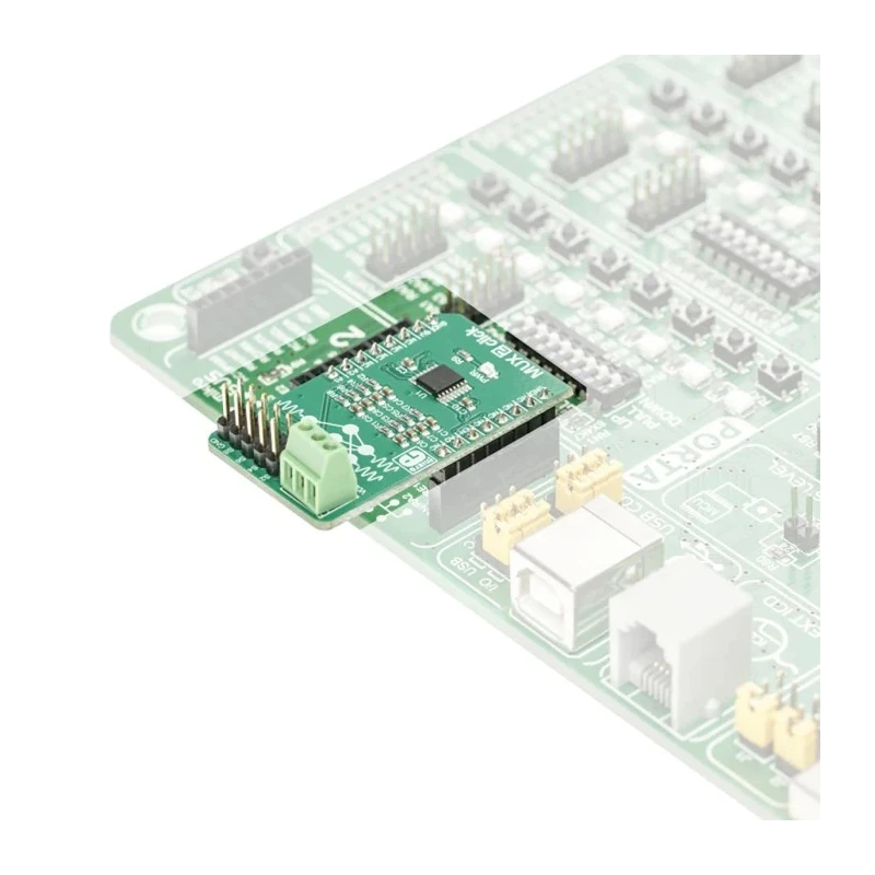 MikroElektronika Communication & Wireless Development Tool MUX 2 Click Board 8GHz GPIO Interface MIKROE-3245