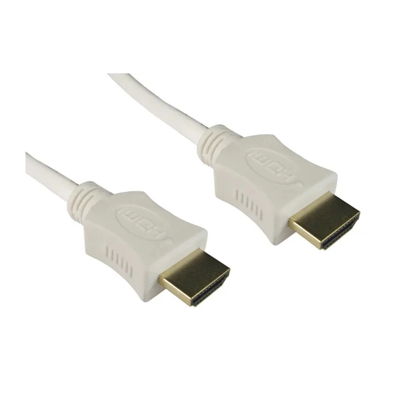 RS PRO 1 m 4K HDMI Cable Male HDMI to Male HDMI White 182-8505