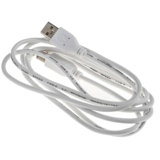 RS PRO IC Socket USB Cable Male USB Type A to Male USB 2.0 USB B White 2 m 182-8866