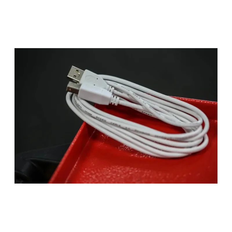 RS PRO IC Socket USB Cable Male USB Type A to Male USB 2.0 USB B White 2 m 182-8866
