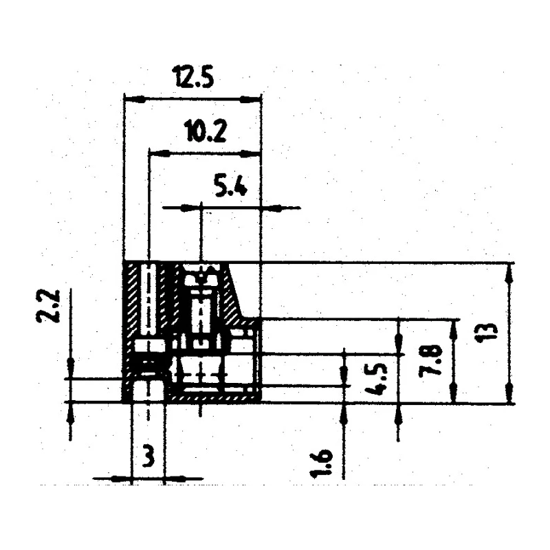 Wieland 8142 Series PCB Terminal Block 2-Contact 5 mm Pitch Cable 1 Row Screw 25.602.2253.0