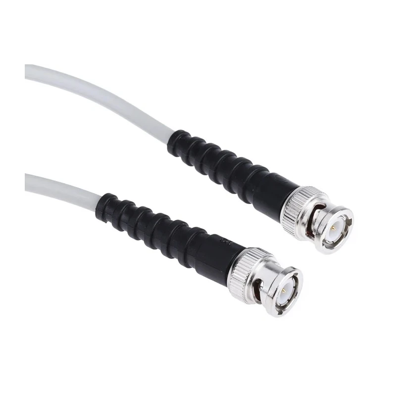RS PRO RF Coaxial Cable 50 Ω, 1 m Length, Grey PVC Jacket, Stranded Copper Conductor, Terminated 182-9076