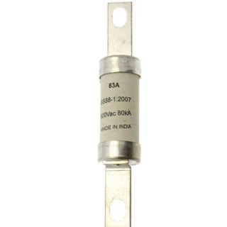 Eaton 63A Bolted Tag Fuse 500 V AC, 250 V DC, 97 mm BC63
