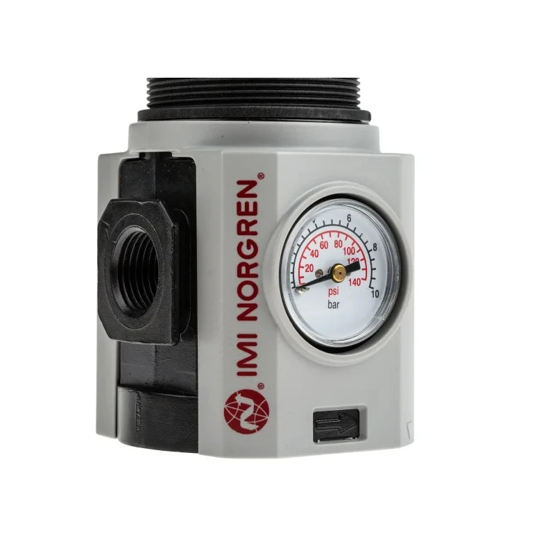 Norgren Type G Pneumatic Regulator Excelon Plus Series G 1/2 Outlet 0.3 to 10 Bar Pressure Range R84G-4GK-RMG