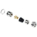 Lapp SKINDICHT Series 25 Cable Gland Kit, Nickel Plated Brass, PG21 Thread Size, IP68, 14-15.8mm Cable 52003540+52005140