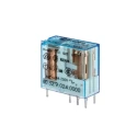 Finder PCB Power Relay 24V DC Coil Voltage 8A Switching Current DPDT Contact Configuration Model 40.52.9.024.0000