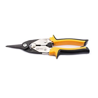 RS PRO 250mm Straight Cut Tin Snip for Stainless Steel with Chrome Molybdenum Blades 182-9987