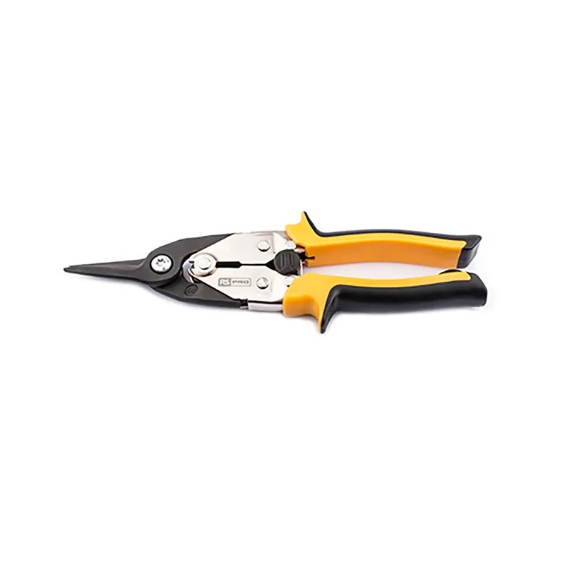 RS PRO 250mm Straight Cut Tin Snip for Stainless Steel with Chrome Molybdenum Blades 182-9987