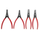 RS PRO 4-Piece Circlip Plier Set Chrome Vanadium Steel, Spring Steel Tips, PVC Handles 182-9982