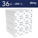 KLEENEX 36 Rolls of 7200 Sheets Large Format 2-Ply Toilet Roll 8408