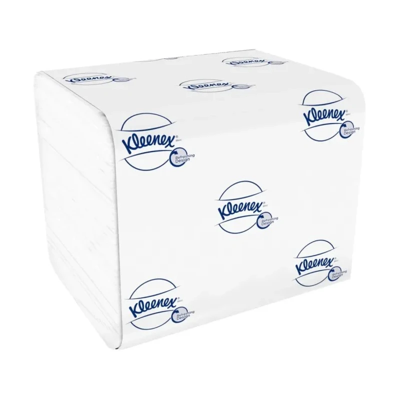 KLEENEX 36 Rolls of 7200 Sheets Large Format 2-Ply Toilet Roll 8408