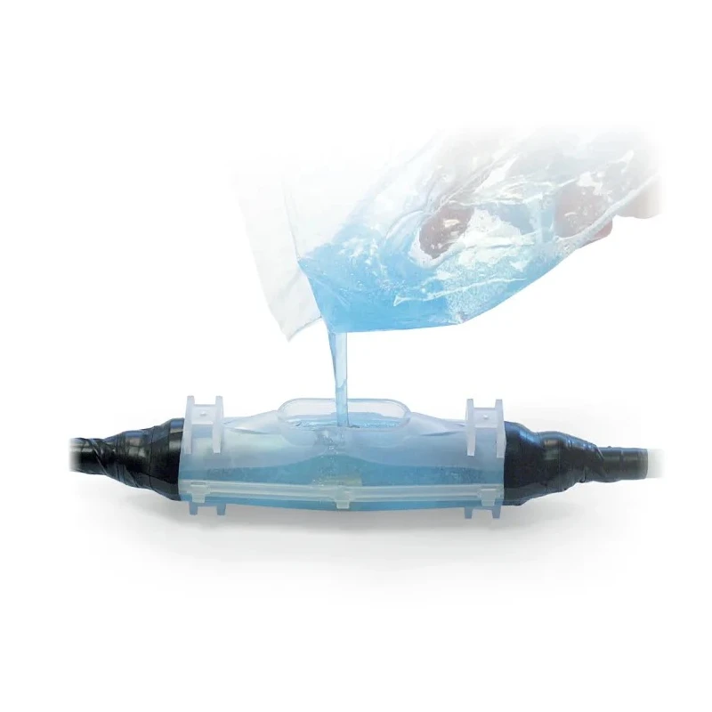 Raytech Colourless Potting Compound Gel in Plastic Coated Steel Barrel, Viscosity 150 mPa.s, Operating Temp 90°C 100004-002