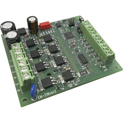 Electromen OY 12V DC to 35 V DC 3A Bipolar Chopper Microstepping DC Motor Controller EM-318A