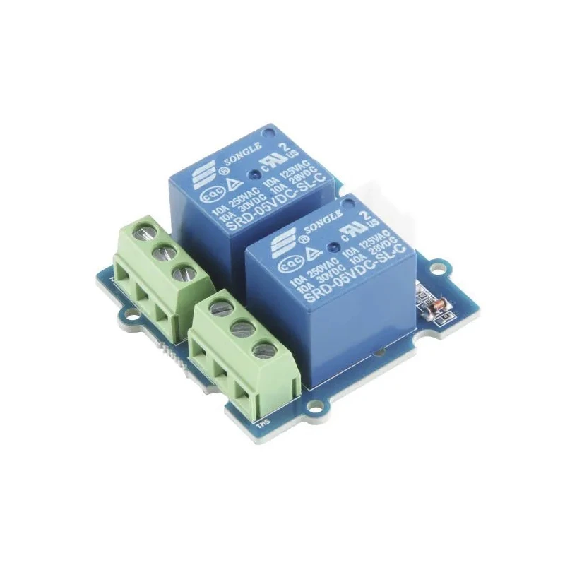 Seeed Studio Grove 2-Channel Single Pole Double Throw SPDT Relay Interface Evaluation Board 5V Control 103020132