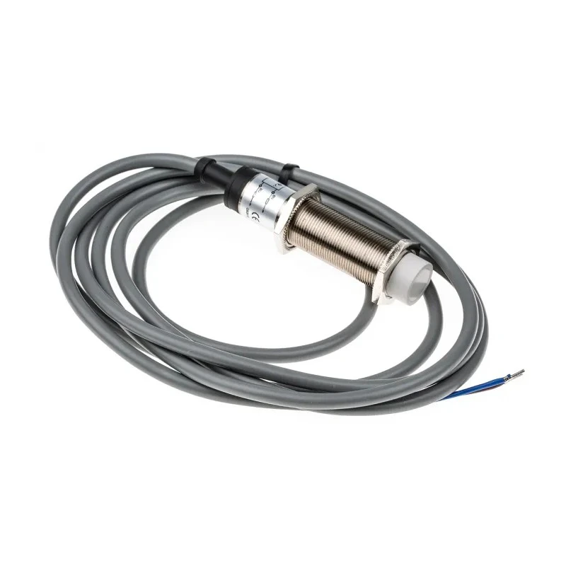 RS PRO Threaded Barrel Capacitive Proximity Sensor M18 x 1, 8 mm Detection Range, 2-Wire 3mA Output, 250V AC/DC 184-5597