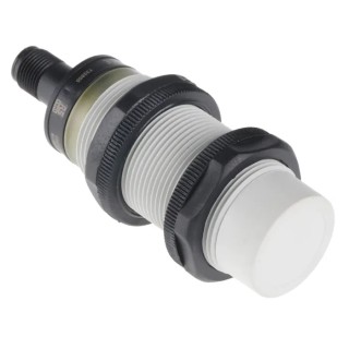 RS PRO Threaded Barrel Capacitive Proximity Sensor 15 mm M30 x 1.5 NPN 15mA 30V 1000V AC 30V DC 184-5639
