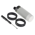 RS PRO Threaded Barrel Capacitive Proximity Sensor 15 mm M30 x 1.5 NPN 15mA 30V 1000V AC 30V DC 184-5639
