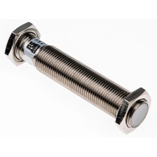 RS PRO Threaded Barrel Capacitive Proximity Sensor 2 mm Detection, M12 x 1 Thread, NPN Output, 200mA, 30V AC/DC 184-5579