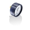 Bourdon Pressure Gauge, 63 mm Dial Size, G 1/4 Pressure Connection, ±2.5% Accuracy, 60°C Max Operating MAT3-F20.B59