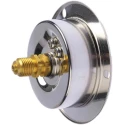 Bourdon Stainless Steel 63 mm Front Flange Pressure Gauge G 1/4 Connection 400 bar MIT3-B22.B38